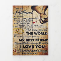 To My Husband Design | Love Letter To Him |