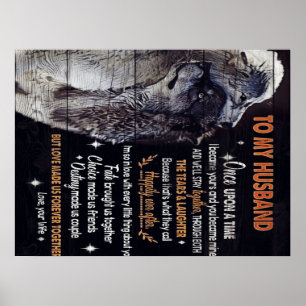 To My Husband Design   Love Quotes To Husband Poster