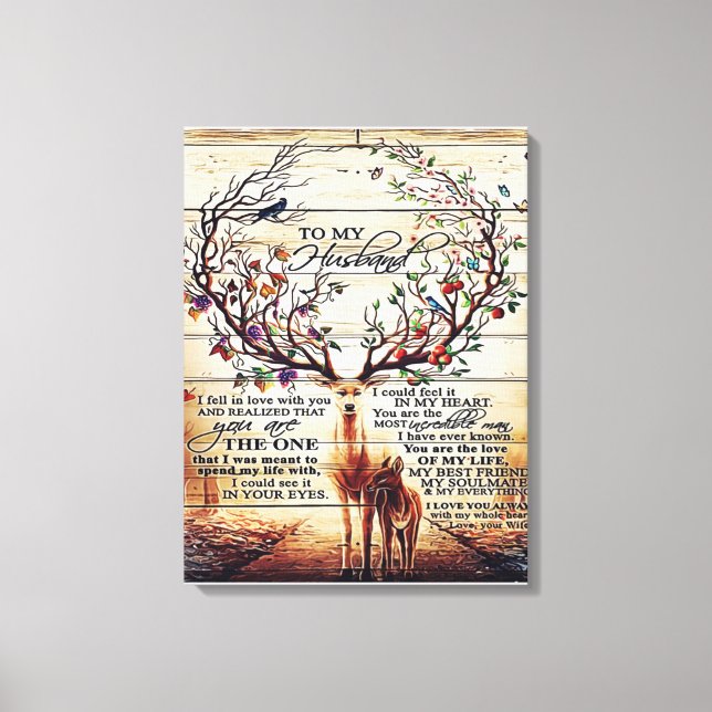 To My Husband Letter Decor | Gift For Husband (Front)