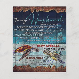 To My Husband Letter, Lovely Husband Letter Flyer