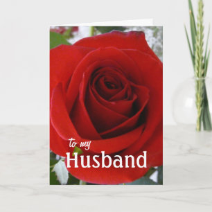 To my Husband OR Wife on Valentine's Day Holiday Card