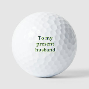 To my husband wedding anniversary add name date ma golf balls