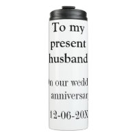 To my husband wedding anniversary add name date ma