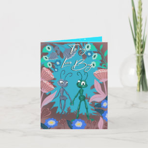 To my love bug card