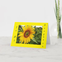 TO MY LOVING *DAUGHTER*-HAPPY BIRTHDAY CARD