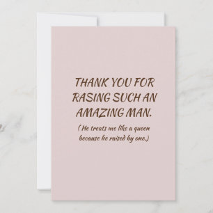 To my Mother in law Holiday Card