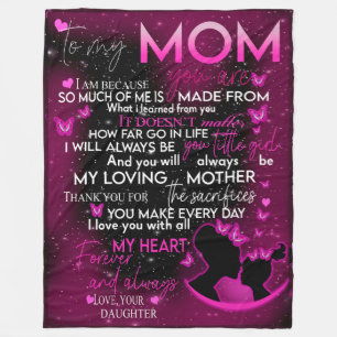 to my mum blanket from daughter, blanket for mum