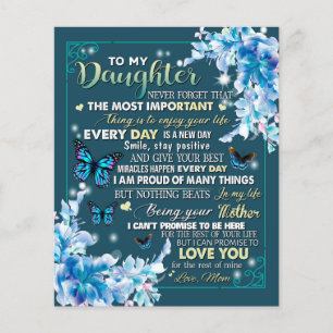 To My Mum Gift,Daughter And Mum,Butterfly Lovers Flyer