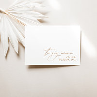 "To My Niece On Her Wedding Day" Message Card