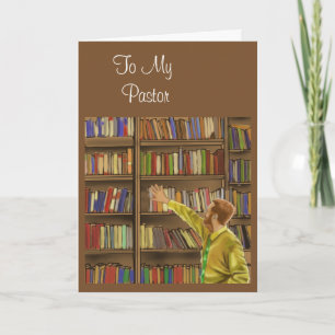 To My Pastor Thank You Card