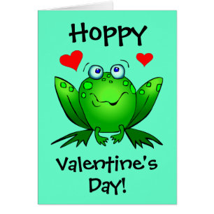 To My Princess Hoppy Valentines Frog Card