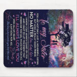 To My Sister Lady Girl Gift, Sister Birthday Gift Mouse Pad<br><div class="desc">To My Sister Lady Girl Gift,  Sister Birthday Gift</div>