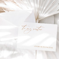 "To My Sister On My Wedding Day" Wedding Message