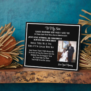 To my Son Plaque
