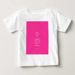 To my son Valentine's Day Baby T-Shirt