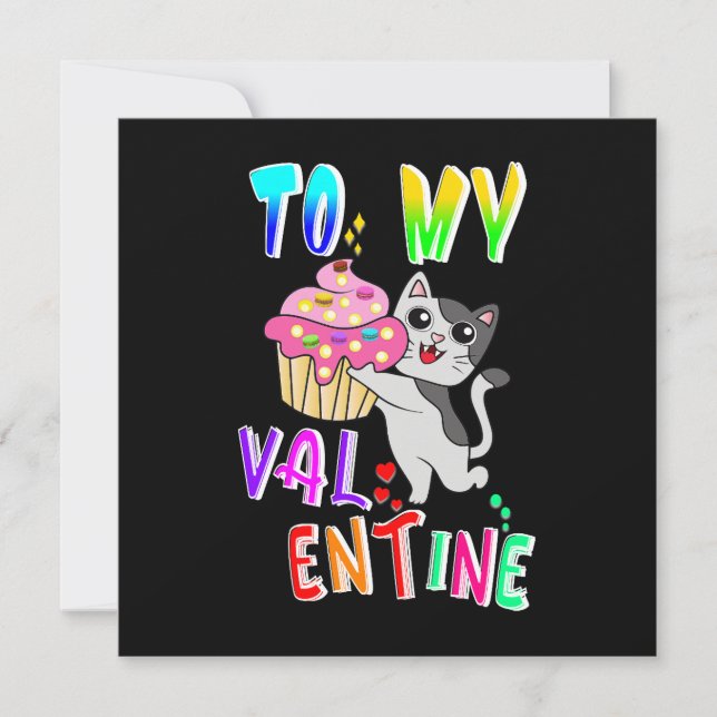 To My Valentine Announcement (Front)