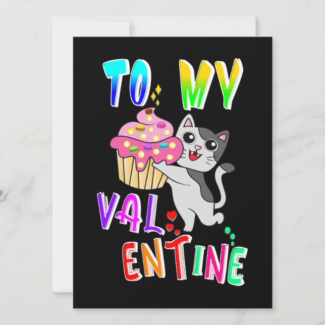 To My Valentine Announcement (Front)