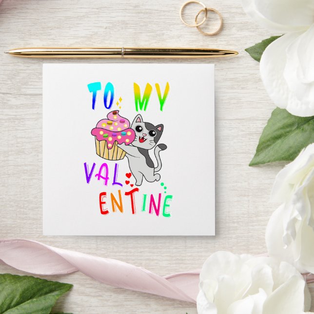 To My Valentine Envelope (Wedding)