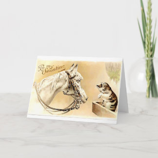 To My Valentine Holiday Card