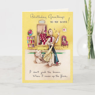 To My Wife Birthday Card