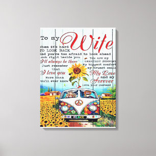 To My Wife Gift Letter For Her Home Decor