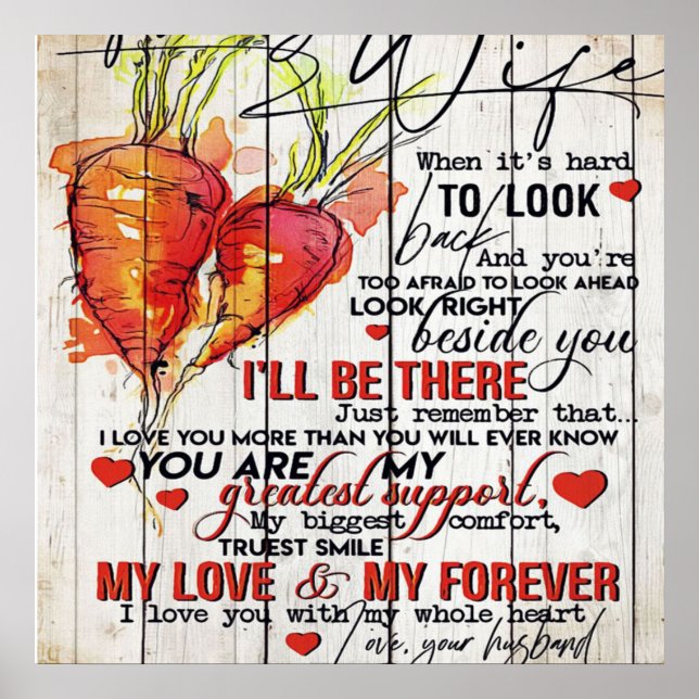 To my Wife |Holiday Decoration | To My Wife Letter (Front)