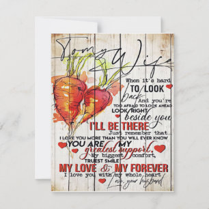 To my Wife Holiday Decoration To My Wife Letter Invitation