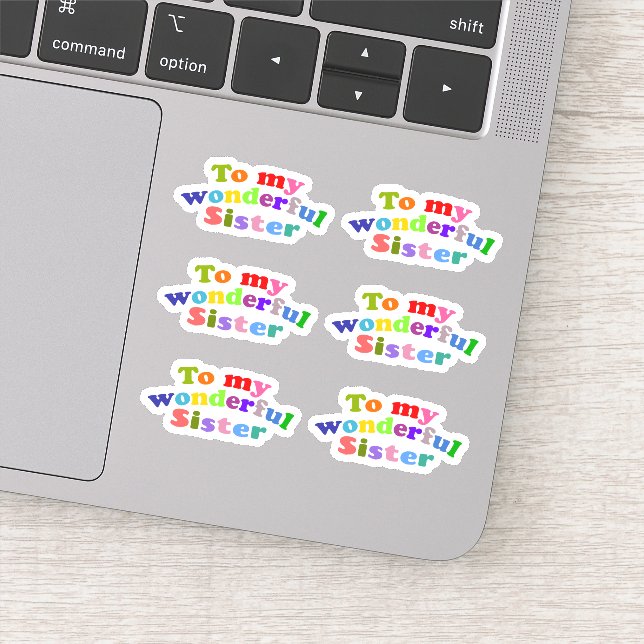 To my wonderful sister (Detail)