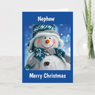 TO **NEPHEW** HAVE FUN AT CHRISTMAS   HOLIDAY CARD