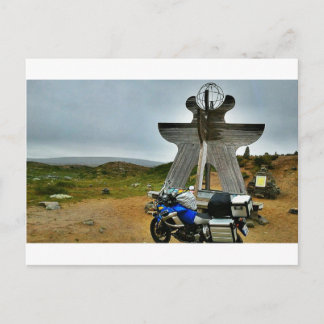 To North Cape (Norway), via Gibraltar. Postcard