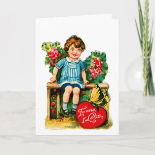 To One I Love Holiday Card