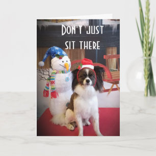 TO OUR DOG'S CAREGIVERS AT CHRISTMAS HOLIDAY CARD