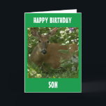 TO OUR OR MY SON ON YOUR BIRTHDAY! CARD<br><div class="desc">THANK U FOR STOPPING BY ONE OF MY EIGHT STORES!!!!</div>