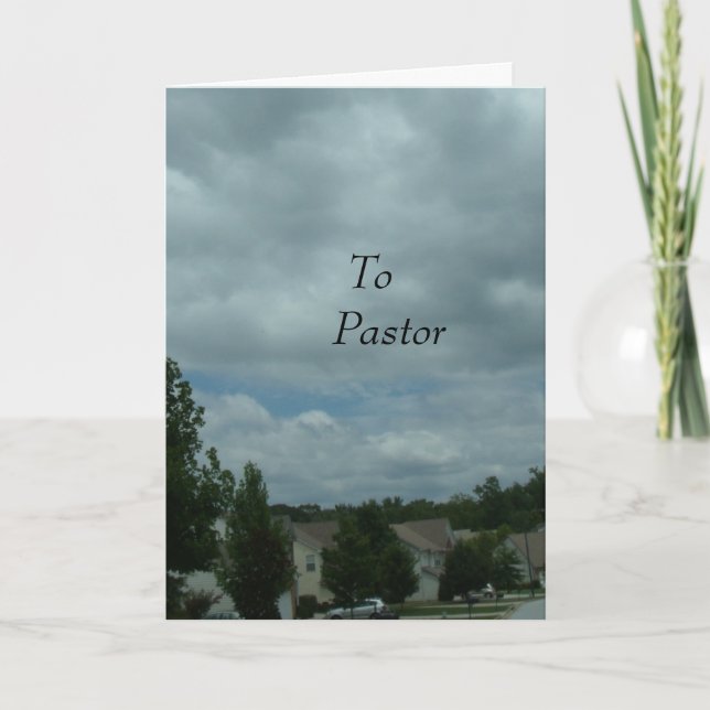 TO Pastor Thank You Card (Front)