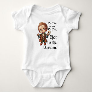 To Pee or not To Pee Baby Bodysuit