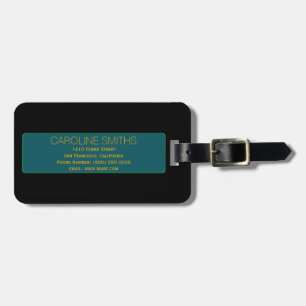 to-personalise luggage tag