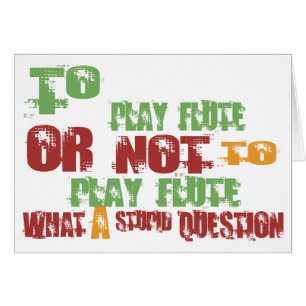 To Play Flute