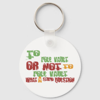 To Pole Vault Key Ring