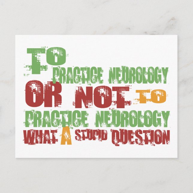 To Practice Neurology Postcard (Front)