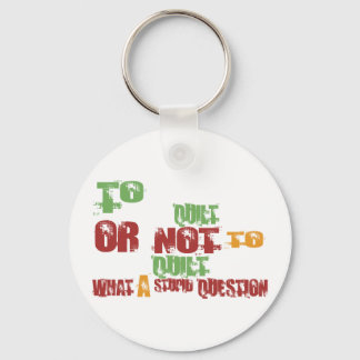 To Quilt Key Ring