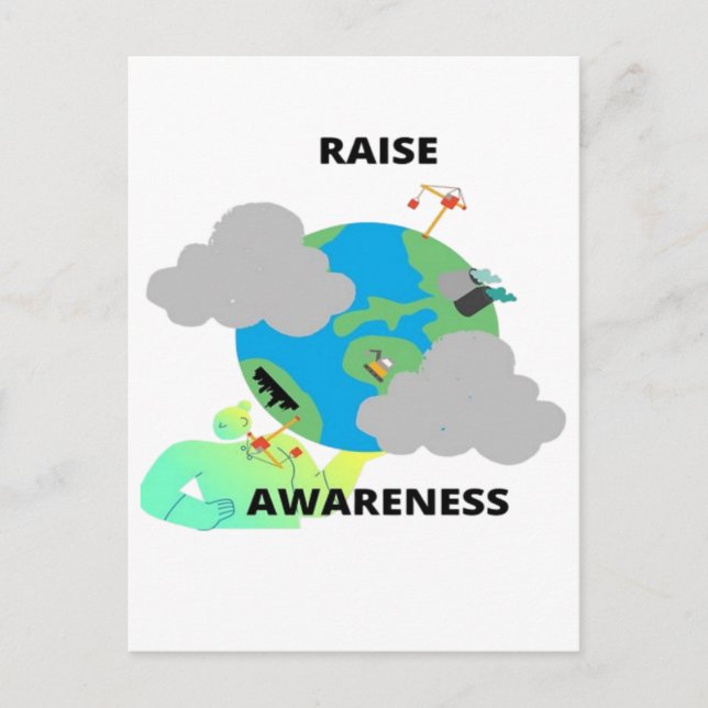 TO RAISE AWARENESS! POSTCARD (Front)