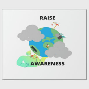 TO RAISE AWARENESS! WRAPPING PAPER