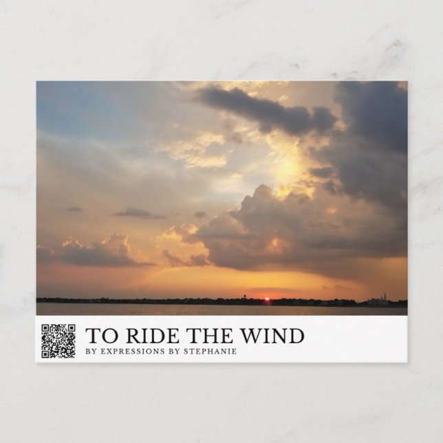 To Ride the Wind Postcard (Front)