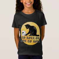 To Roll Or Not To Roll Shakespeare Cat With Skull