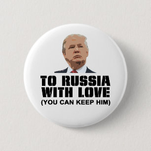 To Russia with Love 6 Cm Round Badge