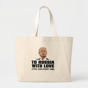 To Russia with Love Large Tote Bag