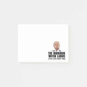 To Russia with Love Post-it Notes