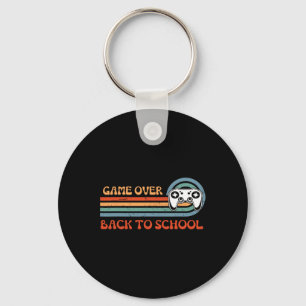 To School Funny Game Over Teacher Student Video Ga Key Ring