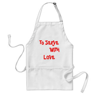 To Serve With Love Apron