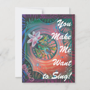 "...to Sing; ...to Shine" Thank You Encourage Card